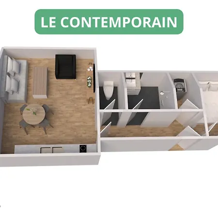 Le Contemporain - Architect - Hypercentre - Family - Rent Immo Appartement